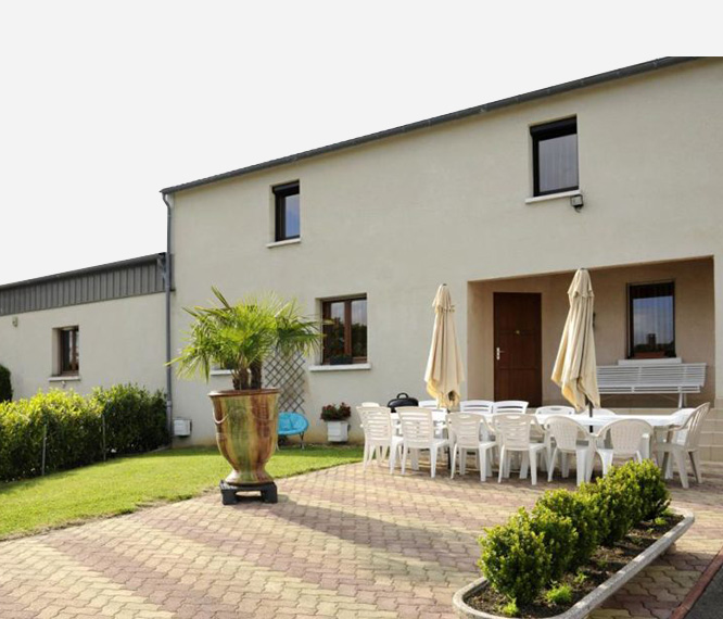 Champagne Deheurles kelder